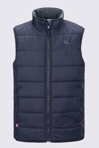 Macpac Kids' Pulsar Alpha Insulated Vest, Black/Urban Chic, hi-res