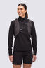 Macpac Women's Mackay Running Top, Black, hi-res
