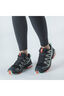 Salomon Women's XA Pro 3D V8 Trail Running Shoes, Ebony/Yucca/Mecca Orange, hi-res