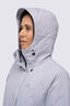Macpac Women&rsquo;s Mist Waterproof Insulated Coat, Minimal Grey, hi-res