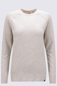Macpac Women's Brunner Base Layer Long Sleeve Top, French Oak, hi-res