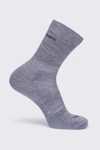 Macpac Footprint Sock V2, Grey Marle, hi-res