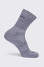 Macpac Footprint Sock V2, Grey Marle, hi-res