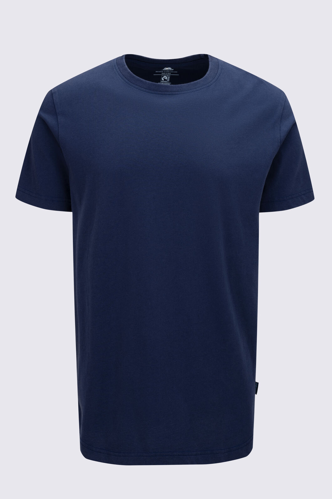 Macpac Men's Washed T-Shirt, Navy Iris, hi-res