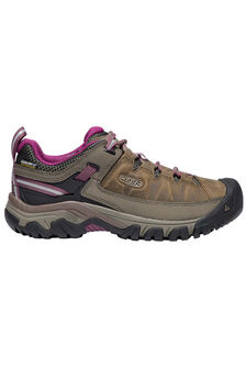 KEEN Women's Targhee III WP Hiking Shoes, Weiss/Boysenberry