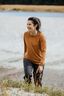 Macpac Women's Eva Long Sleeve T-Shirt, Toffee, hi-res