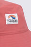 Macpac Winger Reversible Bucket Hat, Mineral Red/Grisaille, hi-res