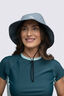 Macpac Wide Brim Cotton Hat, Stormy Weather, hi-res