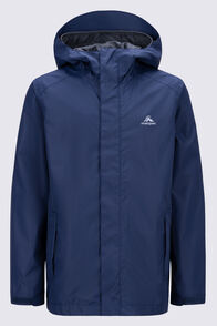 Macpac Kids' Jetstream Rain Jacket, Naval Academy, hi-res
