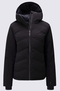 Macpac Women's Carve Ski Jacket, Black, hi-res