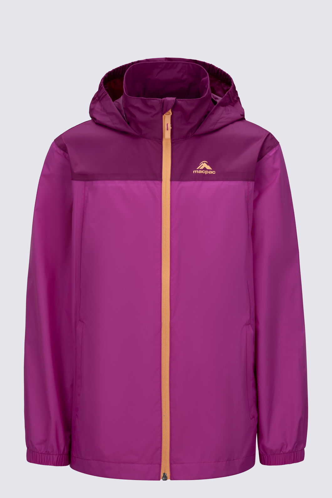 Macpac Kids' Pack-It Jacket, Boysenberry/Rose Violet, hi-res