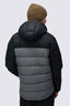 Macpac Men's Halo Hooded Down Jacket ♺, Black/Smoked Pearl, hi-res
