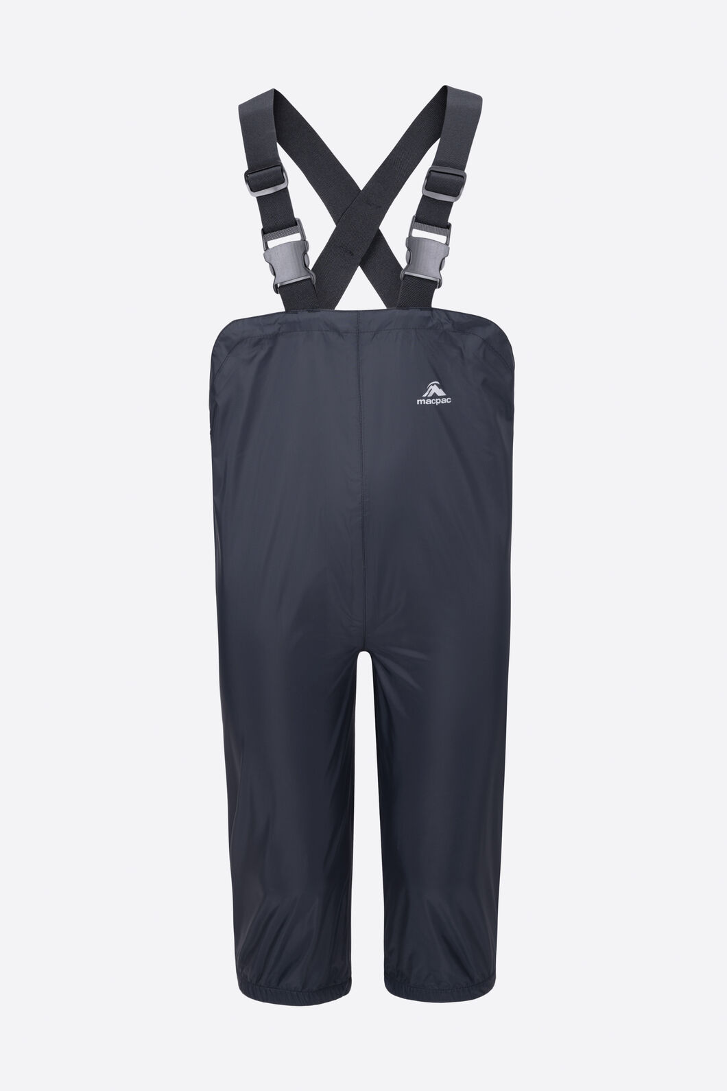 Macpac Kids Pack-It Bib, Black, hi-res