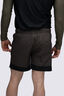 Macpac Men's Brighton 6" Boardshorts, Black/Grape Leaf, hi-res