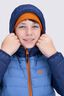 Macpac Kids' Uber Light Hooded Down Jacket, Medieval Blue, hi-res