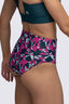 Macpac Women's Reversible High-Waisted Bikini Bottoms, DeepTeal/Shatter Print, hi-res