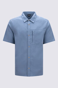 Macpac Men&rsquo;s Vale Short-Sleeve Shirt, Captains Blue, hi-res