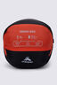 Macpac Large Serac 800 Down Sleeping Bag (-14&deg;C), Cherry Tomato, hi-res
