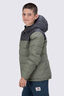 Macpac Kids&rsquo; Starfall Jacket, Kangaroo/Four Leaf Clover, hi-res