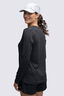 Macpac Women's brrr&deg; Long Sleeve T-Shirt, BLACK MARLE, hi-res