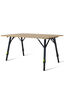 Zempire Kitpac Pro Large Camping Table, Black/Bamboo, hi-res