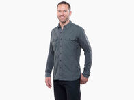 Kuhl Men's Airspeed™ Long Sleeve Shirt, Carbon, hi-res