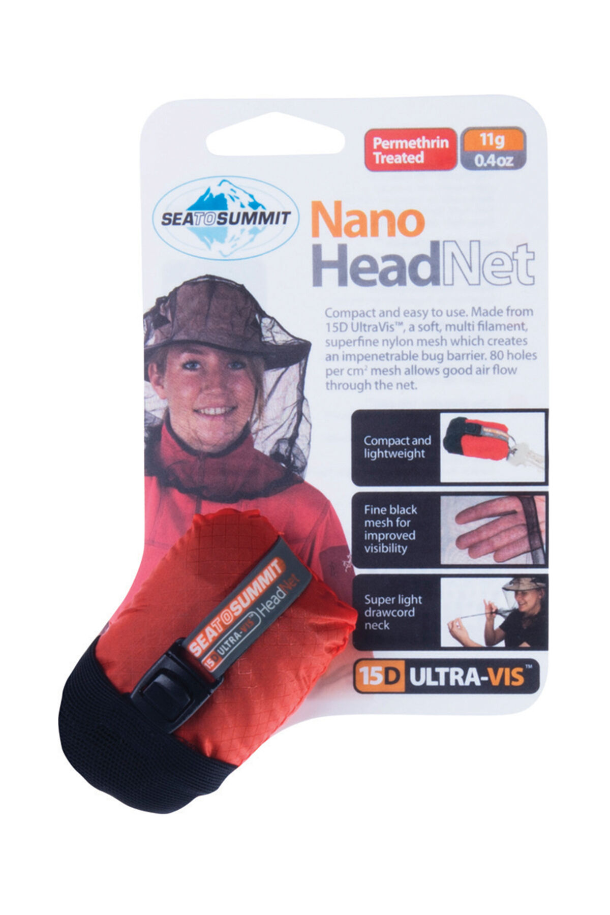 Sea to summit nano mosquito net top