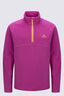 Macpac Kids' Ruru Fleece Pullover, Rose Violet, hi-res