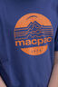 Macpac Kids' Retro Fairtrade Organic Cotton T-Shirt, Skipper Blue, hi-res