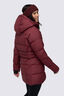 Macpac Women's Aurora Hooded Down Coat, Truffle, hi-res