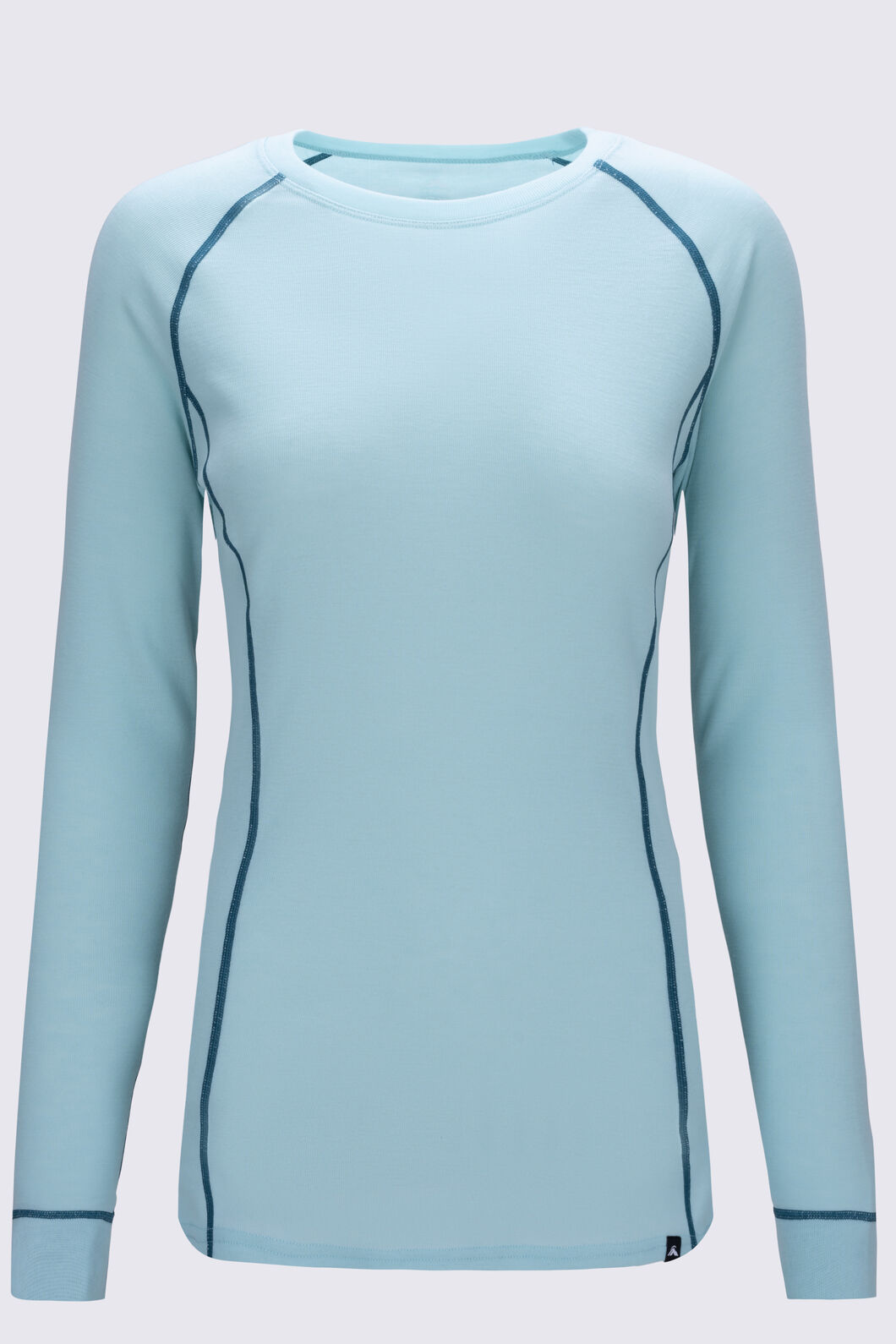 Macpac Women's Geothermal Long Sleeve Top, Aqua Haze, hi-res