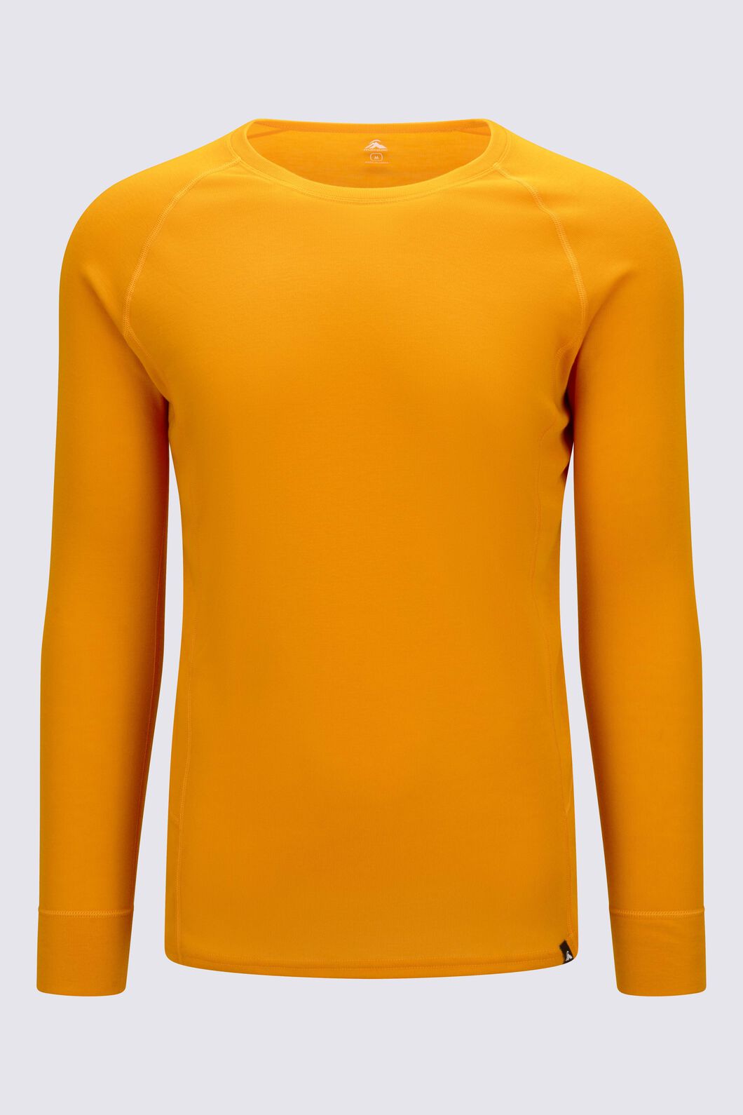 Macpac Men's Geothermal Long Sleeve Top, Dark Cheddar, hi-res