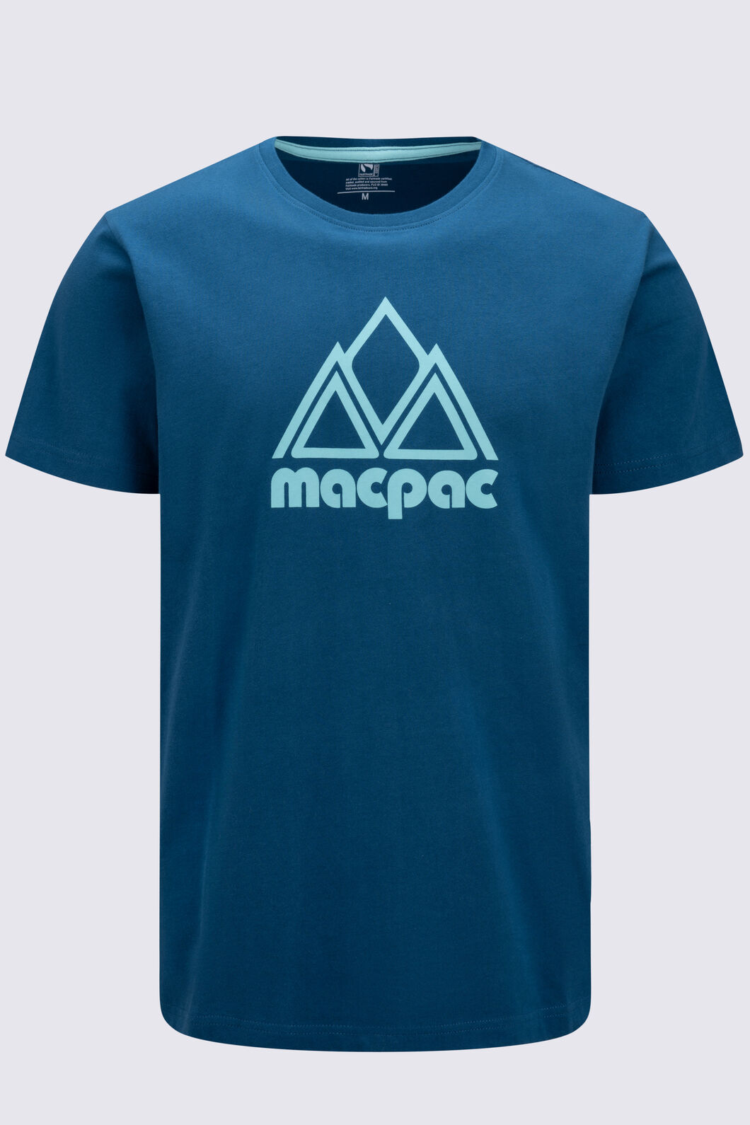 Macpac Men's Vintage Co T-Shirt, Legion Blue, hi-res