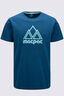 Macpac Men's Vintage Co T-Shirt, Legion Blue, hi-res