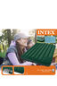 Intex Double Downy Air Bed with Foot Pump, Green, hi-res