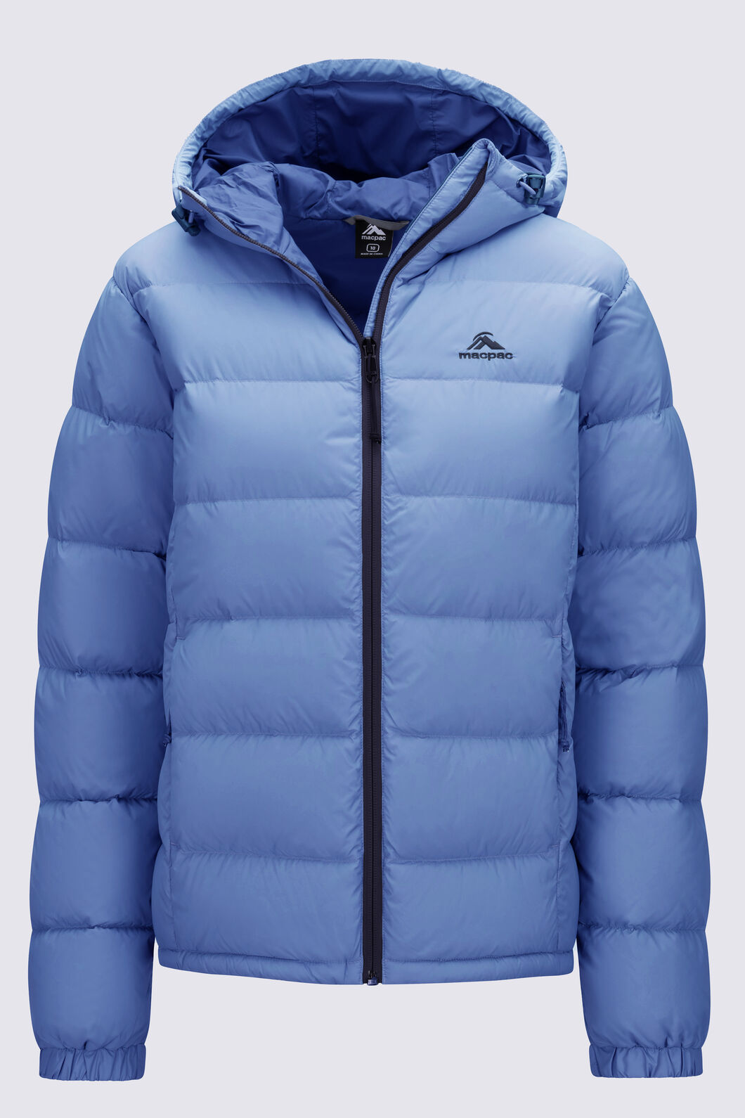 Macpac Women's Halo Hooded Down Jacket ♺, Dutch Blue, hi-res