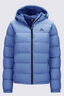 Macpac Women's Halo Hooded Down Jacket ♺, Dutch Blue, hi-res