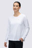 Macpac Women's Trail Long Sleeve T-Shirt, Bright White, hi-res