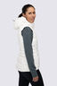 Macpac Women's Aurora Hooded Down Vest, Tofu, hi-res