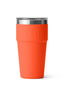 YETI&reg; Rambler&reg; Stackable Cup &mdash; 20 oz, Papaya, hi-res