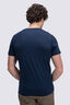 Macpac Men's Cross Lines 180 Merino T-Shirt, Navy, hi-res