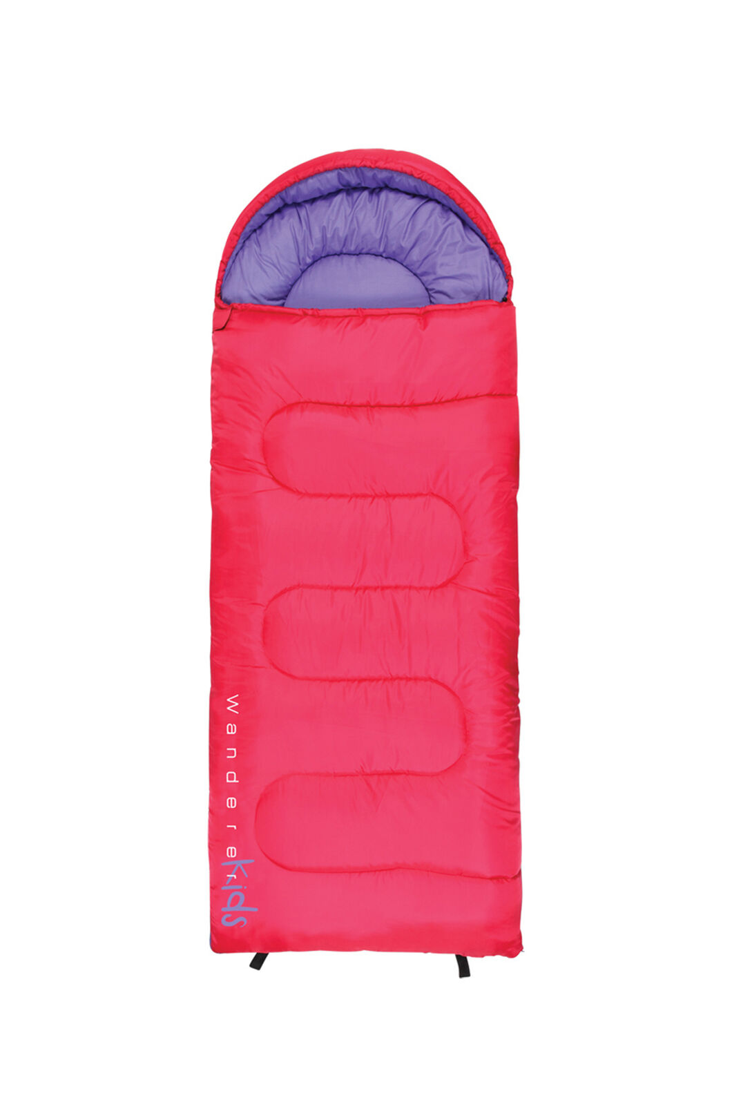 Wanderer Kids' MiniFlame Hooded Sleeping Bag 0, None, hi-res
