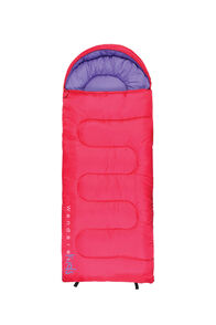 Wanderer Kids' MiniFlame Hooded Sleeping Bag 0, None, hi-res