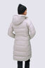 Macpac Women's Aurora Long Hooded Down Coat, French Oak, hi-res
