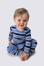 Macpac Baby 150 Merino Long Sleeve Top, Ebb and Flow Stripe, hi-res