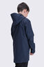 Macpac Kids' Lagoon Raincoat, Navy, hi-res