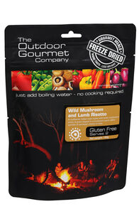 The Outdoor Gourmet Company Wild Mushroom and Lamb Risotto &mdash;190 g, None, hi-res