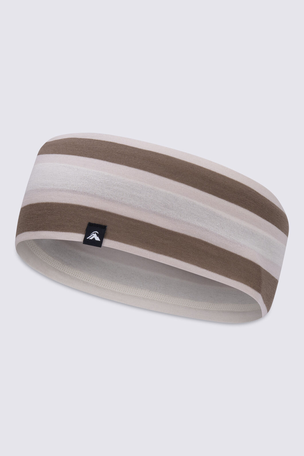 Macpac 150 Merino Headband, Neutral Stripe, hi-res