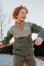 Macpac Kids' Originals Fleece Pullover, Beetle/Kelp, hi-res