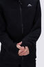 Macpac Kids' Mini Mountain Fleece Hoodie, Black, hi-res